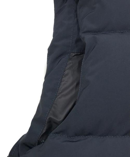 WOOLRICH（ウールリッチ）WOOLRICH (ウールリッチ) ファー付きダウンベスト ネイビー サイズ:Sの古着・服飾アイテム
