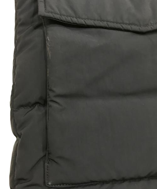 WOOLRICH（ウールリッチ）WOOLRICH (ウールリッチ) ファー付きダウンベスト ネイビー サイズ:Sの古着・服飾アイテム