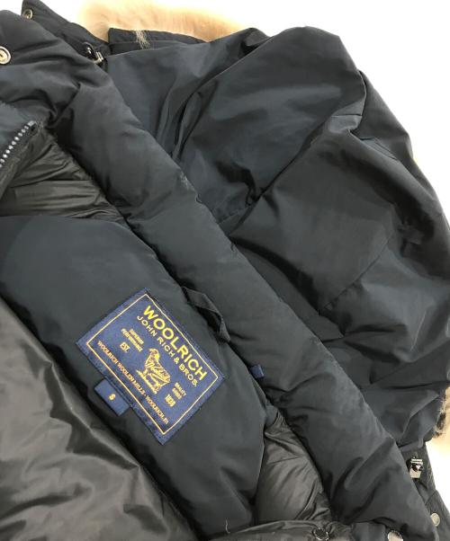 WOOLRICH（ウールリッチ）WOOLRICH (ウールリッチ) ファー付きダウンベスト ネイビー サイズ:Sの古着・服飾アイテム