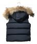 WOOLRICH (ウールリッチ) ファー付きダウンベスト ネイビー サイズ:S：10000円