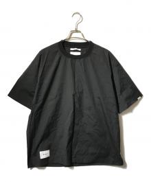 WTAPS（ダブルタップス）の古着「コットンブロードクロス半袖スモック/SMOCK SS COTTON BROADCLOTH」｜ブラック