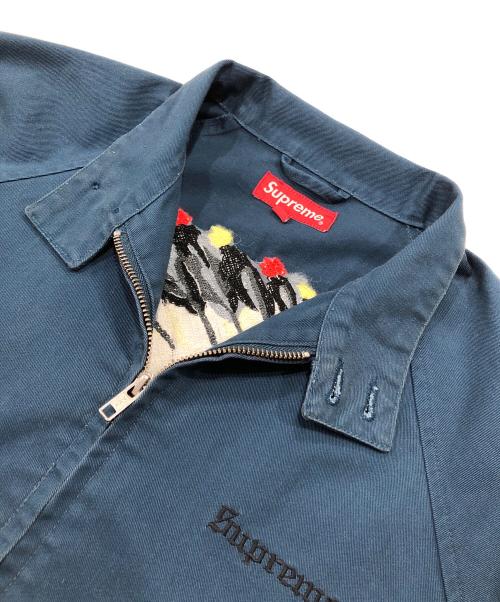 SUPREME（シュプリーム）SUPREME (シュプリーム) Chief Harrington Jacket（チーフハディントンジャケット） ブルー サイズ:Mの古着・服飾アイテム