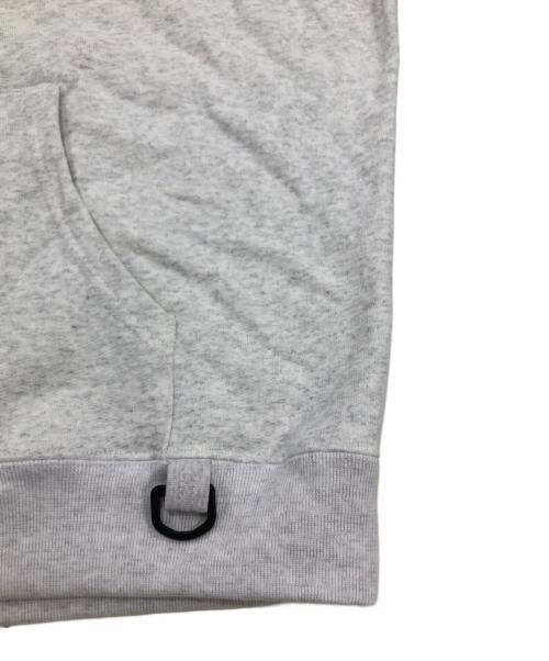 CHAOS FISHING CLUB（カオスフィッシングクラブ）CHAOS FISHING CLUB (カオスフィッシングクラブ) Logo Zip Up Hoodie グレー サイズ:Mの古着・服飾アイテム