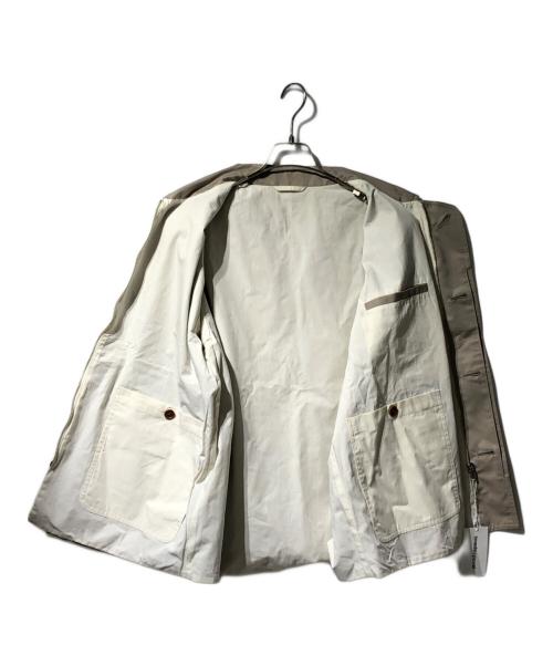 Cabaret Poval（キャバレーポバール）Cabaret Poval (キャバレーポバール) REVERSIBLE VENTILE COAT（リバーシブル　ベンタイル　コート） アイボリー サイズ:Mの古着・服飾アイテム