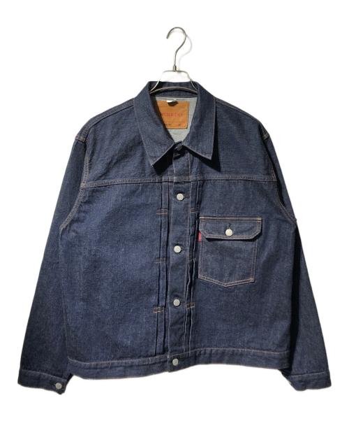 WORKERS（ワーカーズ）WORKERS (ワーカーズ) Denim Jacket, Buckle Back（デニムジャケット　バックルバッグ） インディゴ サイズ:42の古着・服飾アイテム