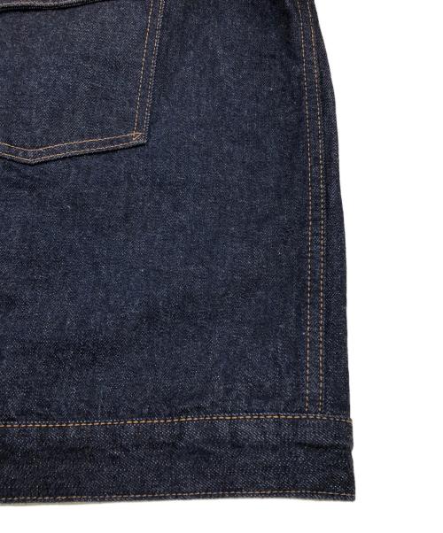 WORKERS（ワーカーズ）WORKERS (ワーカーズ) Denim Jacket, Buckle Back（デニムジャケット　バックルバッグ） インディゴ サイズ:42の古着・服飾アイテム