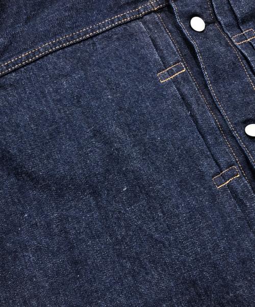 WORKERS（ワーカーズ）WORKERS (ワーカーズ) Denim Jacket, Buckle Back（デニムジャケット　バックルバッグ） インディゴ サイズ:42の古着・服飾アイテム