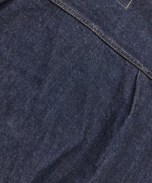 WORKERS（ワーカーズ）WORKERS (ワーカーズ) Denim Jacket, Buckle Back（デニムジャケット　バックルバッグ） インディゴ サイズ:42の古着・服飾アイテム