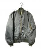 WORKERSワーカーズ）の古着「L-2B Modフライトジャケット」｜カーキ