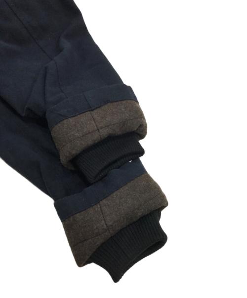 ADDICT CLOTHES（アディクト クローズ）ADDICT CLOTHES (アディクト クローズ) ACVM COTTON FLANNEL MOTORCYCLE COAT ネイビー サイズ:38の古着・服飾アイテム