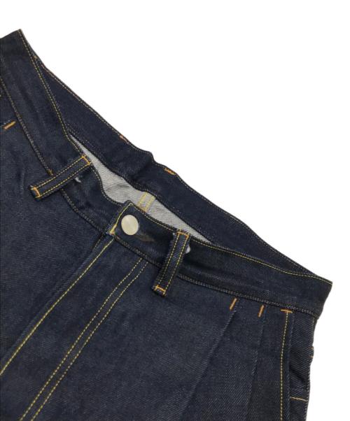 SUBLATIONS（サブレーションズ）SUBLATIONS (サブレーションズ) 2TUCK WIDE DENIM PANTS インディゴの古着・服飾アイテム