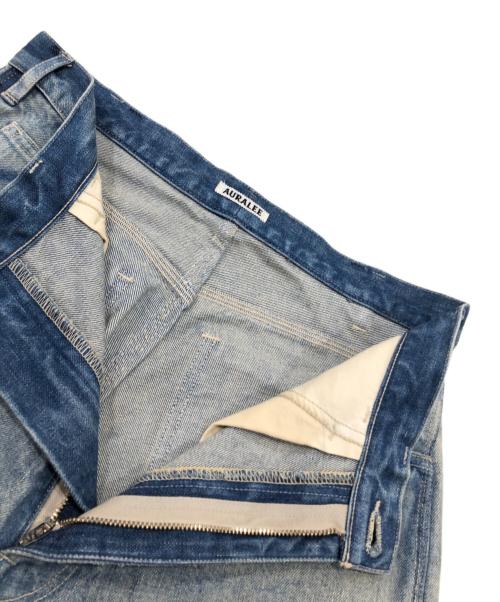 AURALEE（オーラリー）AURALEE (オーラリー) SELVEDGE FADED HEAVY DENIM PAINTER PANTS インディゴ サイズ:3の古着・服飾アイテム