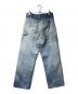 AURALEE (オーラリー) SELVEDGE FADED HEAVY DENIM PAINTER PANTS インディゴ サイズ:3：42000円