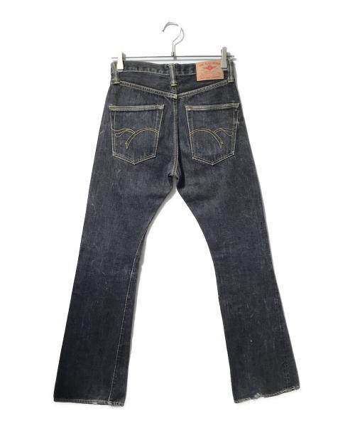 THE FLAT HEAD（ザ・フラットヘッド）THE FLAT HEAD (ザ・フラットヘッド) デニムパンツ グレー サイズ:W28の古着・服飾アイテム