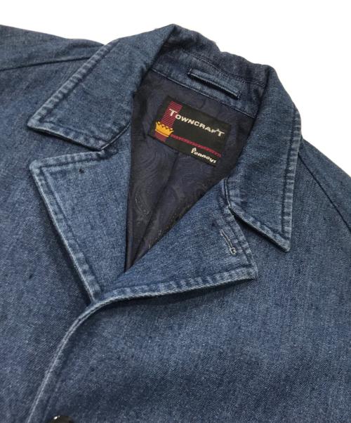 TOWN CRAFT（タウンクラフト）TOWN CRAFT (タウンクラフト) デニムコート インディゴ サイズ:表記なしの古着・服飾アイテム