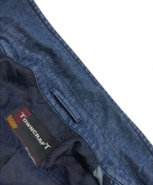 TOWN CRAFT（タウンクラフト）TOWN CRAFT (タウンクラフト) デニムコート インディゴ サイズ:表記なしの古着・服飾アイテム