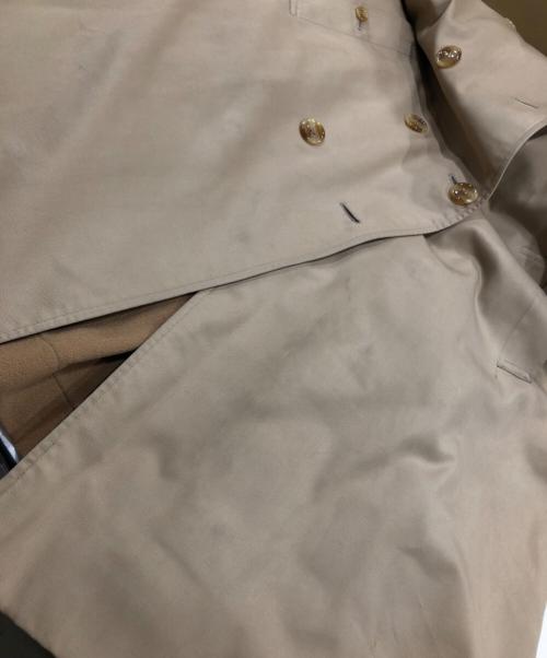Burberry's（バーバリー）Burberry's (バーバリーズ) ライナー付きトレンチコート ベージュ サイズ:不明の古着・服飾アイテム