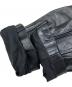 中古・古着 ISSEY MIYAKE (イッセイミヤケ) カウレザーブルゾン ブラック サイズ:2：40000円