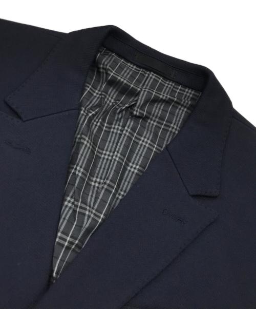 BURBERRY BLACK LABEL（バーバリーブラックレーベル）BURBERRY BLACK LABEL (バーバリーブラックレーベル) 銀釦ブレザー ネイビー サイズ:Mの古着・服飾アイテム
