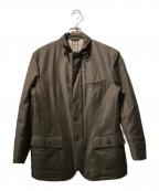 BURBERRY LONDONバーバリーロンドン）の古着「カシミヤブレンドダウンジャケット」｜ブラウン