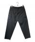WHITE MOUNTAINEERING (ホワイトマウンテ二アニング) STRETCHED HYBRID WIDE TAPERED PANTS ブラック：15000円