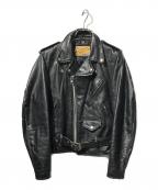 Schottショット）の古着「レザージャケット/618」｜ブラック