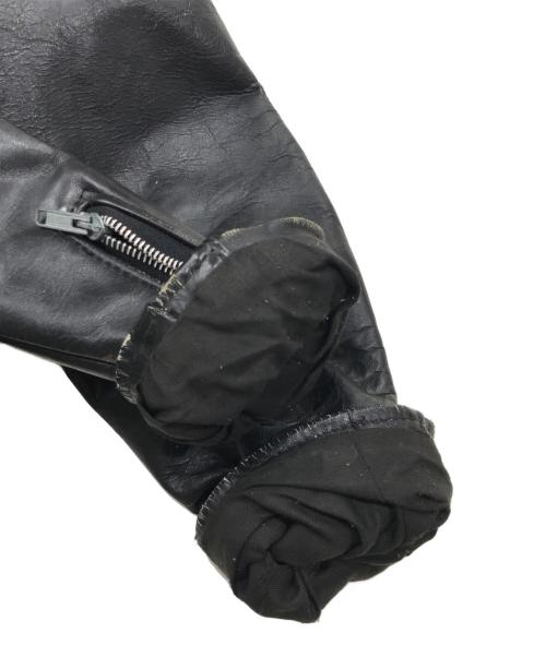 Schott（ショット）shott (ショット) レザージャケット/618 ブラック サイズ:34の古着・服飾アイテム