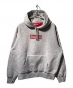 SUPREMEシュプリーム）の古着「Inside Out BoxLogo hooded sweat」｜グレー
