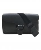 COACHコーチ）の古着「タビー ベルトバッグ」｜ブラック