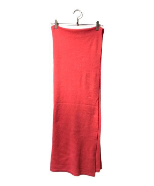 SOEJU（ソージュ）SOEJU (ソージュ) 大判カシミヤストール ピンクの古着・服飾アイテム