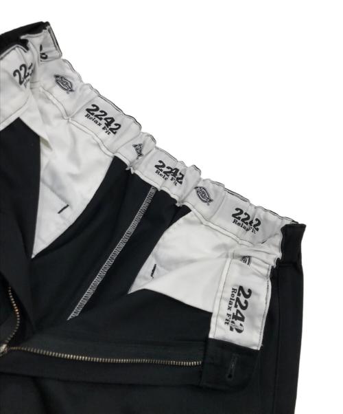 Dickies（ディッキーズ）Dickies (ディッキーズ) N.HOOLYWOOD (エヌ ハリウッド) ワークパンツ ブラック サイズ:38の古着・服飾アイテム