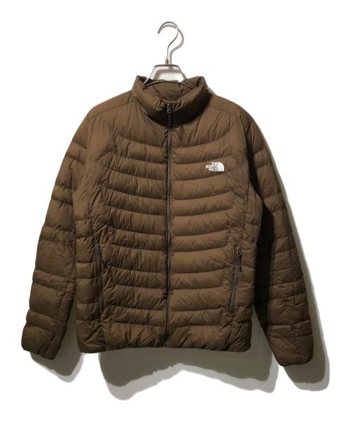 THE NORTH FACE（ザ ノース フェイス）THE NORTH FACE (ザ ノース フェイス) サンダージャケット ブラウン サイズ:ＸＬの古着・服飾アイテム