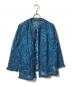 Ameri（アメリ）の古着「MEDI TAPE EMBROIDERY MESH JACKET/シアージャケット」｜ブルー