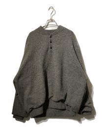 Cabelas（カベラス）の古着「ハーフクルミボタンニット」｜ブラウン