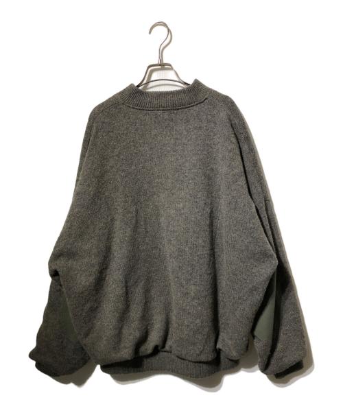 Cabelas（カベラス）cabelas (カベラス) ハーフクルミボタンニット ブラウン サイズ:ＸＸＬの古着・服飾アイテム