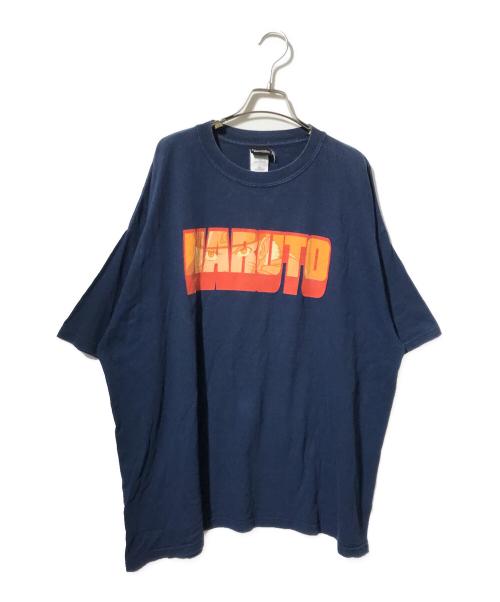 NARUTO（ナルト）NARUTO (ナルト) プリントTシャツ/半袖カットソー ネイビー サイズ:XXLの古着・服飾アイテム