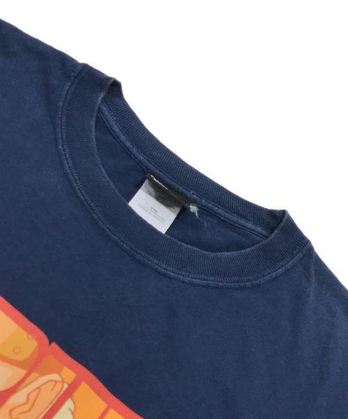 NARUTO（ナルト）NARUTO (ナルト) プリントTシャツ/半袖カットソー ネイビー サイズ:XXLの古着・服飾アイテム