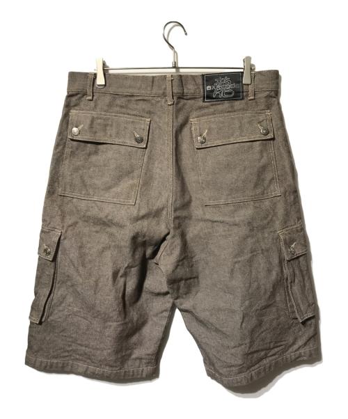 barcode jeans（バーコードジーンズ）barcode jeans (バーコードジーンズ) カーゴジョーツ/ハーフパンツ ブラウン サイズ:W38の古着・服飾アイテム