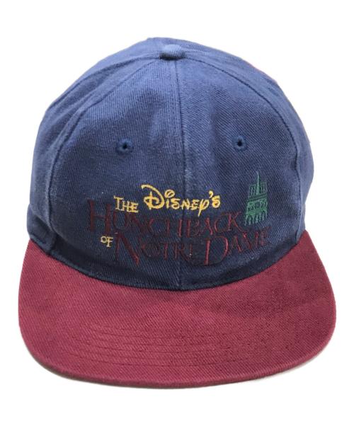 DISNEY（ディズニー）Disney (ディズニー) キャップ ネイビーの古着・服飾アイテム