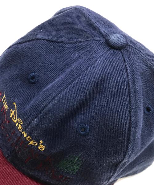 DISNEY（ディズニー）Disney (ディズニー) キャップ ネイビーの古着・服飾アイテム