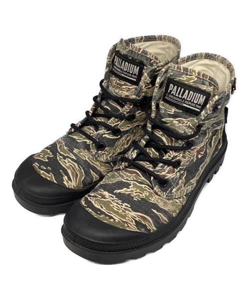 PALLADIUM（パラディウム）PALLADIUM (パラディウム) ハイカットスニーカー オリーブ サイズ:UK5の古着・服飾アイテム