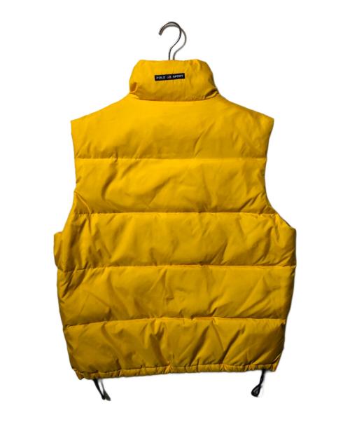 POLO SPORT（ポロスポーツ）POLO SPORT (ポロスポーツ) ダウンベスト イエロー サイズ:Lの古着・服飾アイテム