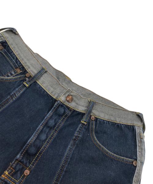 EVISU（エヴィス）EVISU (エヴィス) 2wayリバースデニムパンツ インディゴ サイズ:34✕35の古着・服飾アイテム