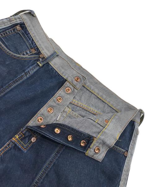 EVISU（エヴィス）EVISU (エヴィス) 2wayリバースデニムパンツ インディゴ サイズ:34✕35の古着・服飾アイテム