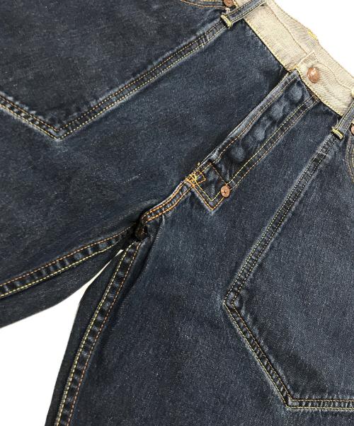 EVISU（エヴィス）EVISU (エヴィス) 2wayリバースデニムパンツ インディゴ サイズ:34✕35の古着・服飾アイテム