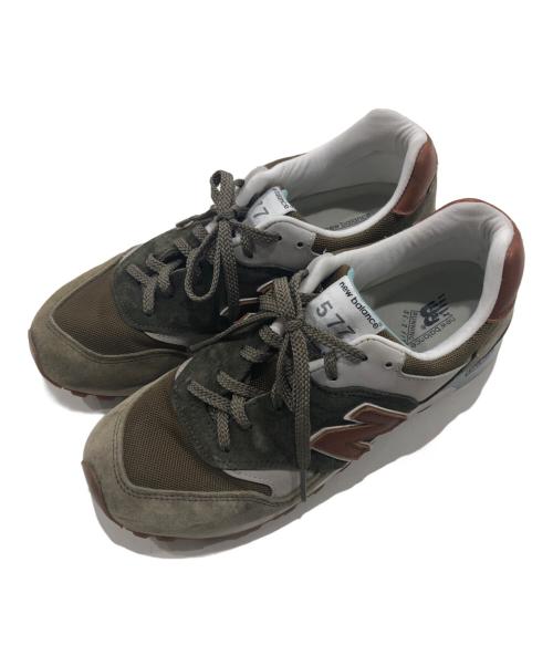 NEW BALANCE（ニューバランス）NEW BALANCE (ニューバランス) ローカットスニーカー ブラウン サイズ:UK7　1/2の古着・服飾アイテム