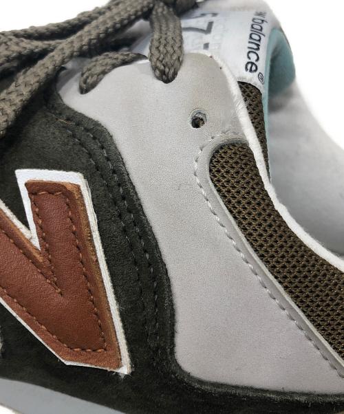 NEW BALANCE（ニューバランス）NEW BALANCE (ニューバランス) ローカットスニーカー ブラウン サイズ:UK7　1/2の古着・服飾アイテム