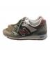 NEW BALANCE (ニューバランス) ローカットスニーカー ブラウン サイズ:UK7　1/2：14000円