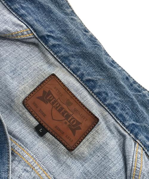 Schott（ショット）Schott (ショット) 16oz 2nd Denim Jacket（１６オンス　セカンド　デニムジャケット） インディゴ サイズ:Lの古着・服飾アイテム