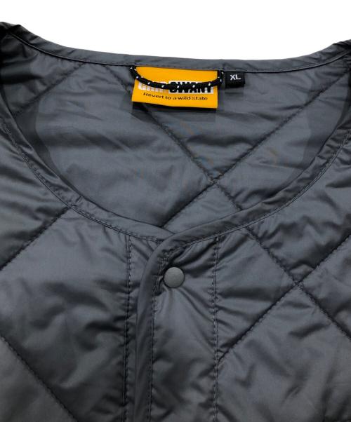 GRIP SWANY（グリップスワニー）GRIP SWANY (グリップスワニー) 別注 PADDED JACKET（パデッド　ジャケット） グレー サイズ:ＸＬの古着・服飾アイテム